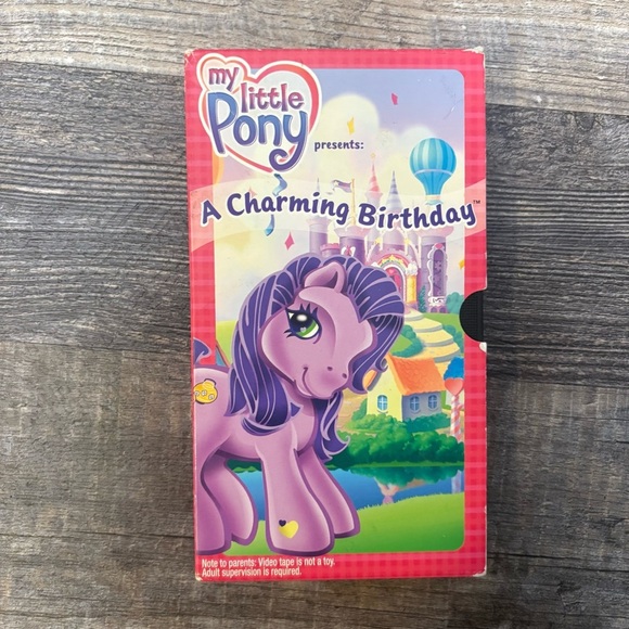 My Little Pony A Charming Birthday (VHS, 2003) Hasbro Factory Sealed - Picture 1 of 5